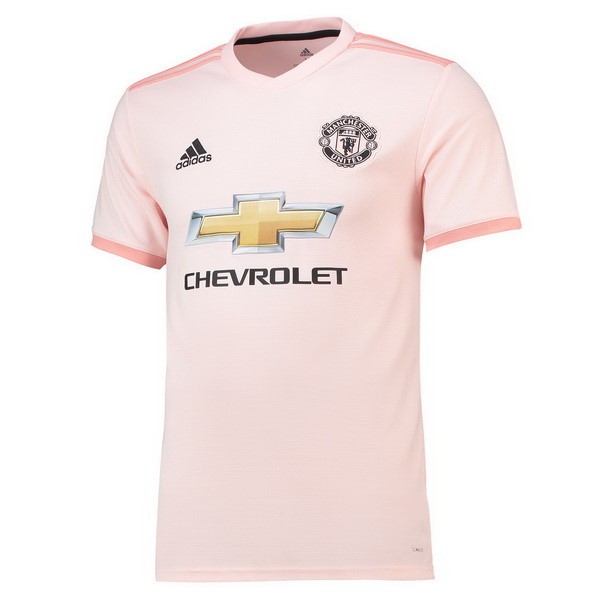 Camiseta Manchester United Replica Segunda Ropa 2018/19 Rosa